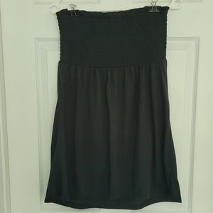 OP dress strapless Large L Black